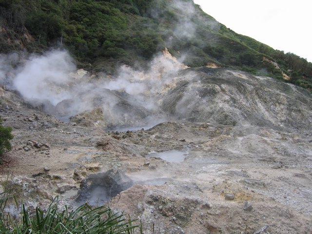 The drive in volcano